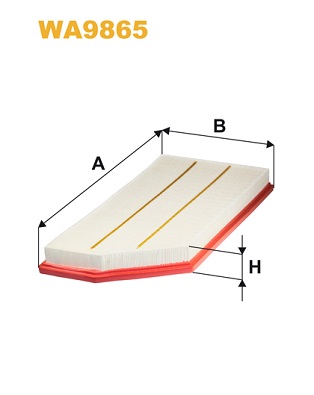 WIX FILTERS WA9865 Filtro aria