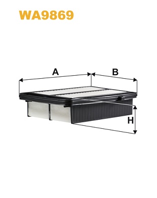 WIX FILTERS WA9869 Filtro aria