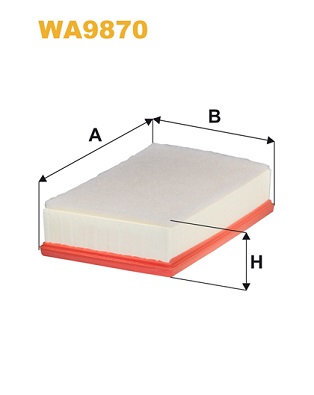 WIX FILTERS WA9870 Filtro aria
