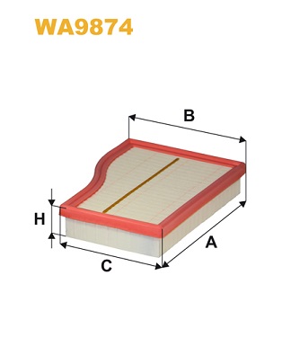 WIX FILTERS WA9874 Filtro aria