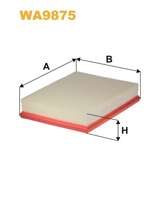WIX FILTERS WA9875 Filtro aria