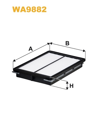 WIX FILTERS WA9882 Filtro aria