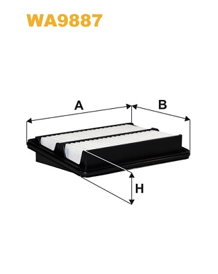 WIX FILTERS WA9887 Filtro aria