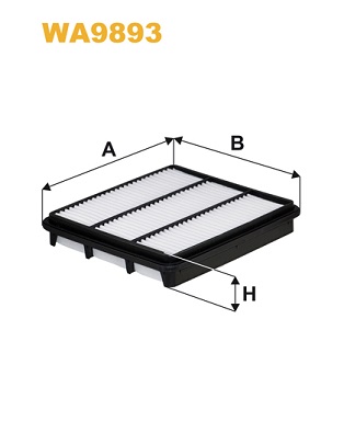 WIX FILTERS WA9893 Filtro aria