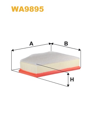 WIX FILTERS WA9895 Filtro aria