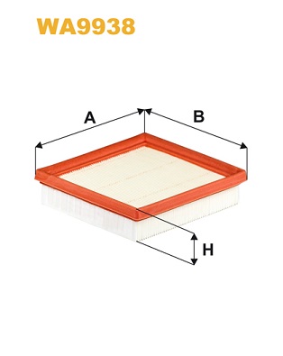 WIX FILTERS WA9938 Filtro aria