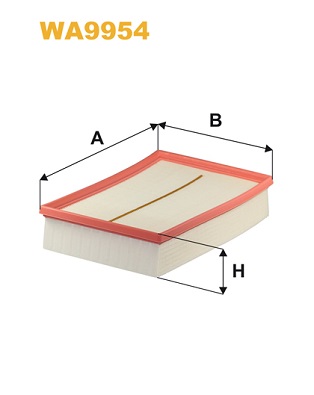 WIX FILTERS WA9954 Filtro aria