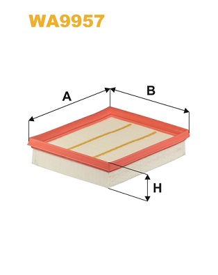 WIX FILTERS WA9957 Filtro aria