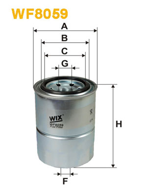 WIX FILTERS WF8059 Filtro...