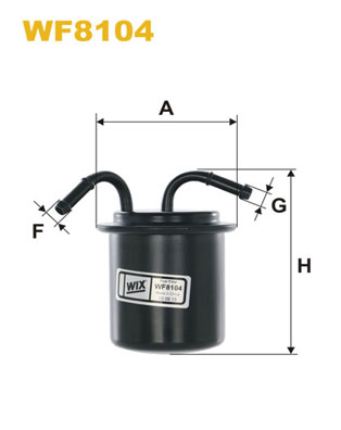WIX FILTERS WF8104 Filtro...