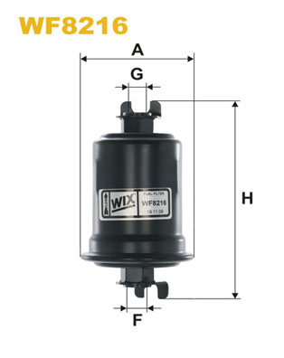 WIX FILTERS WF8216 Filtro...