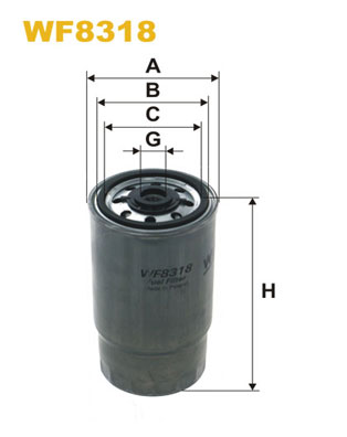 WIX FILTERS WF8318 Filtro...