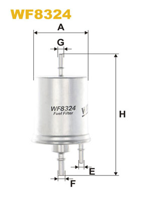 WIX FILTERS WF8324 Filtro...