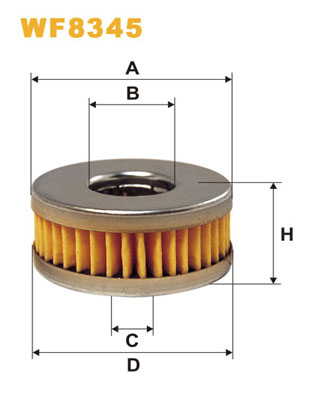 WIX FILTERS WF8345 Filtro...