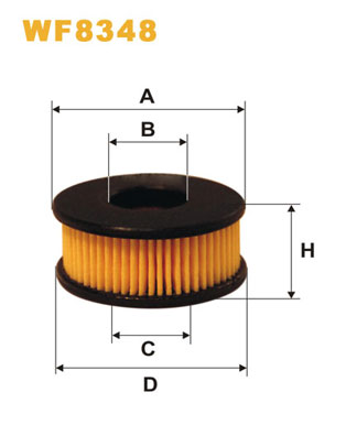 WIX FILTERS WF8348 Filtro...