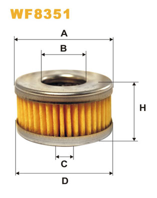 WIX FILTERS WF8351 Filtro...