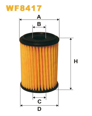 WIX FILTERS WF8417 Filtro...