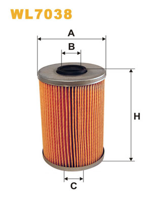 WIX FILTERS WL7038 Filtro olio