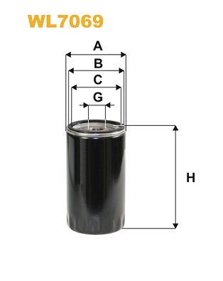 WIX FILTERS WL7069 Filtro olio