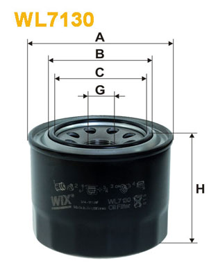 WIX FILTERS WL7130 Filtro olio