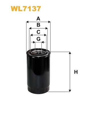 WIX FILTERS WL7137 Filtro olio