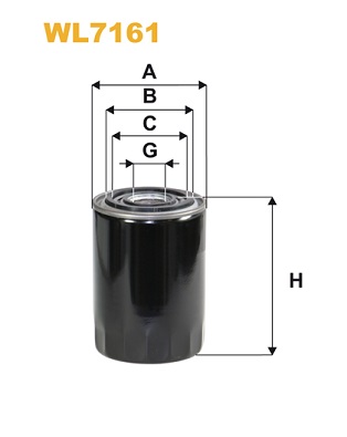 WIX FILTERS WL7161 Filtro olio