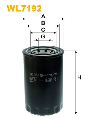 WIX FILTERS WL7192 Filtro olio