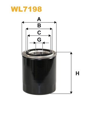 WIX FILTERS WL7198 Filtro olio