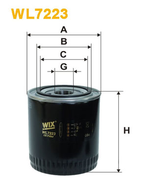 WIX FILTERS WL7223 Filtro olio