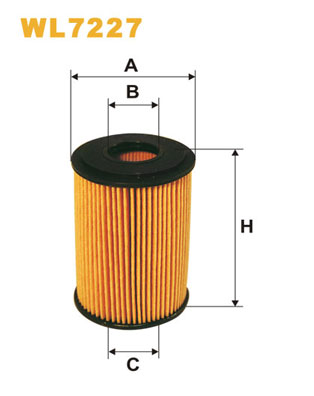 WIX FILTERS WL7227 Filtro olio