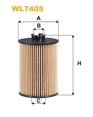 WIX FILTERS WL7405 Filtro olio