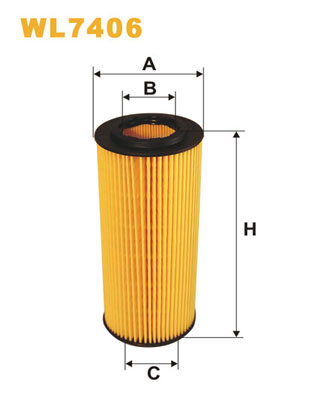 WIX FILTERS WL7406 Filtro olio