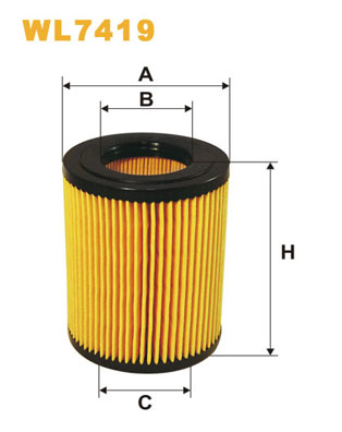 WIX FILTERS WL7419 Filtro olio