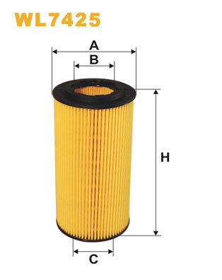 WIX FILTERS WL7425 Filtro olio
