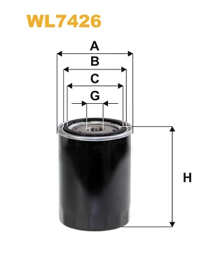 WIX FILTERS WL7426 Filtro olio
