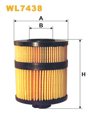 WIX FILTERS WL7438 Filtro olio