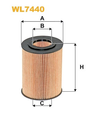 WIX FILTERS WL7440 Filtro olio