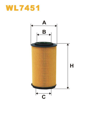 WIX FILTERS WL7451 Filtro olio