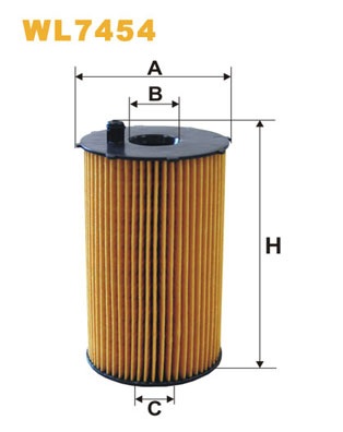 WIX FILTERS WL7454 Filtro olio