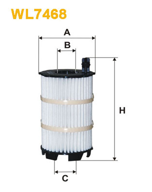 WIX FILTERS WL7468 Filtro olio