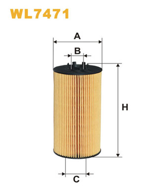 WIX FILTERS WL7471 Filtro olio