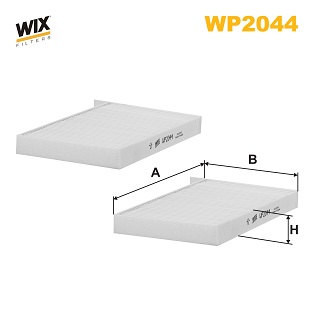 WIX FILTERS WP2044 Filtro,...