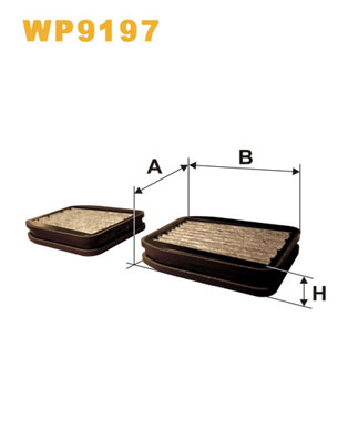 WIX FILTERS WP9197 Filtro,...