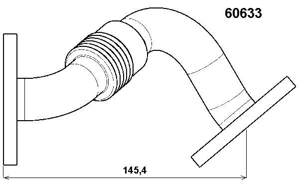 Pipe, EGR valve