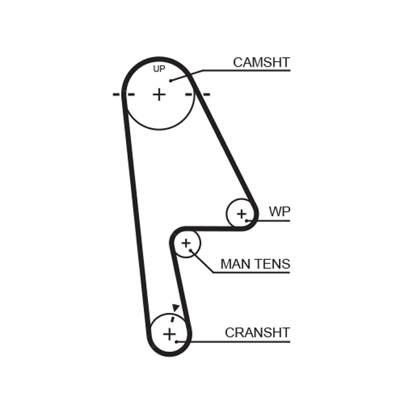 GATES K025529XS...