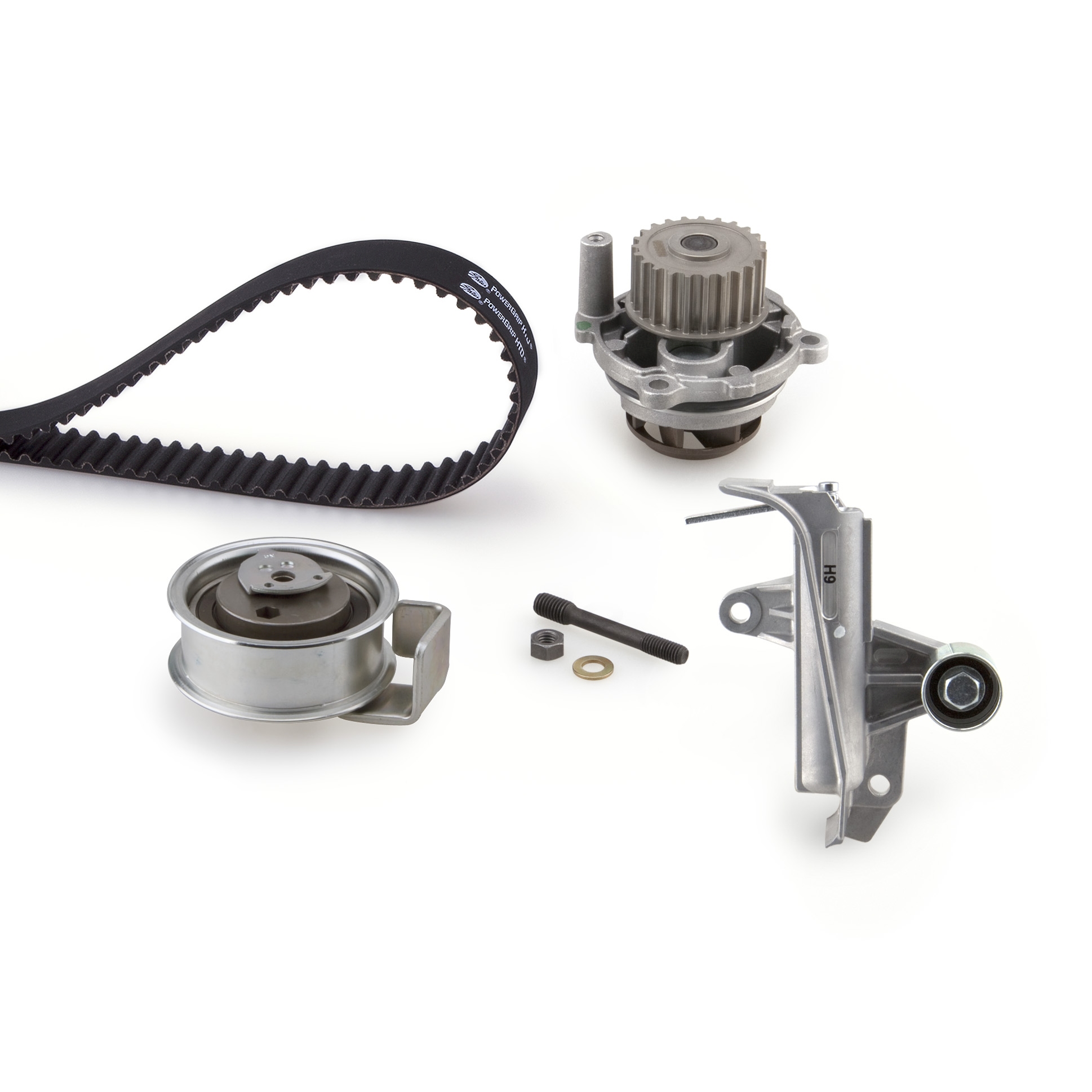 GATES KP45491XS-2 PowerGrip® Vannpumpe + tannremmsett