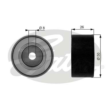 GATES T36048 Galoppino/Guidacinghia, Cinghia Poly-V