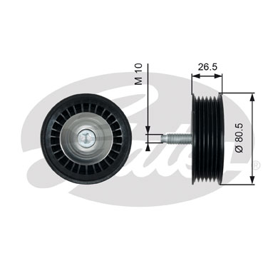 GATES T36490 Vratna/vodici...