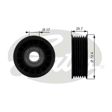 GATES T38008 Galoppino/Guidacinghia, Cinghia Poly-V