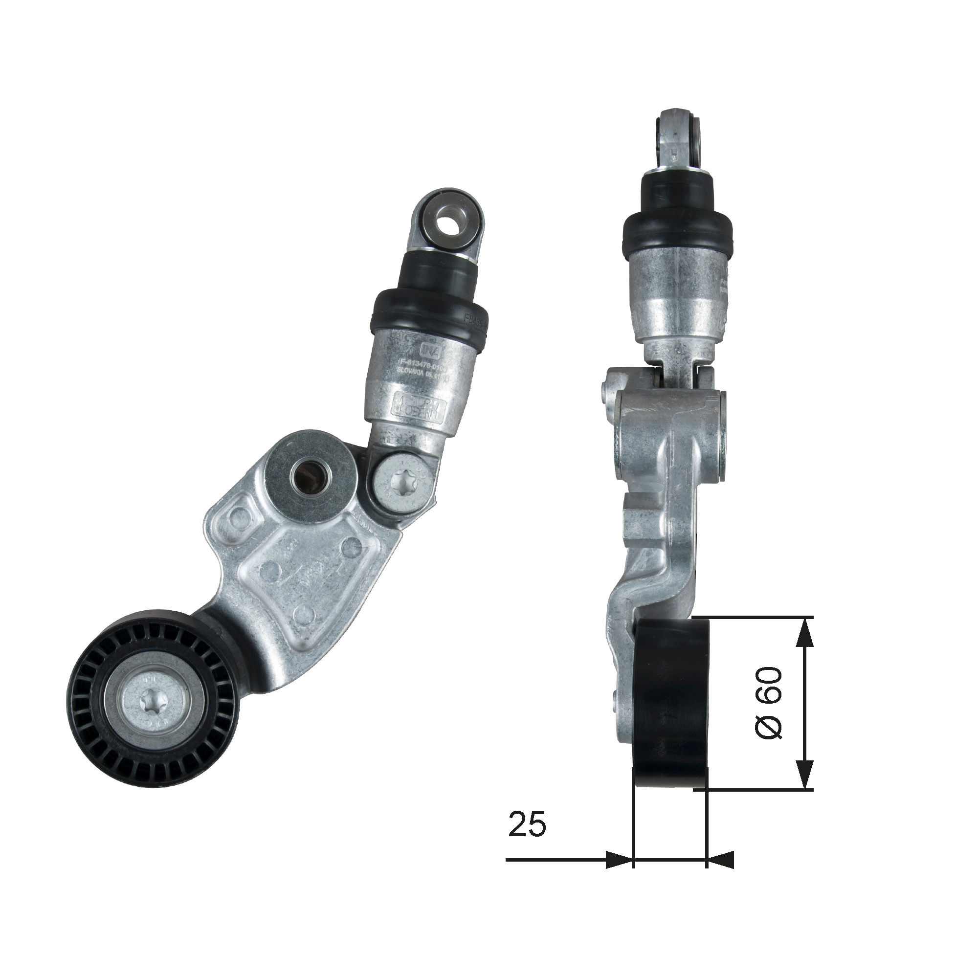 GATES T39388 Tendicinghia, Cinghia Poly-V-Tendicinghia, Cinghia Poly-V-Ricambi Euro